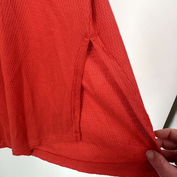 We The‎ Free Free People Snowy Thermal Top Orange Size Large - Picture 3 of 7